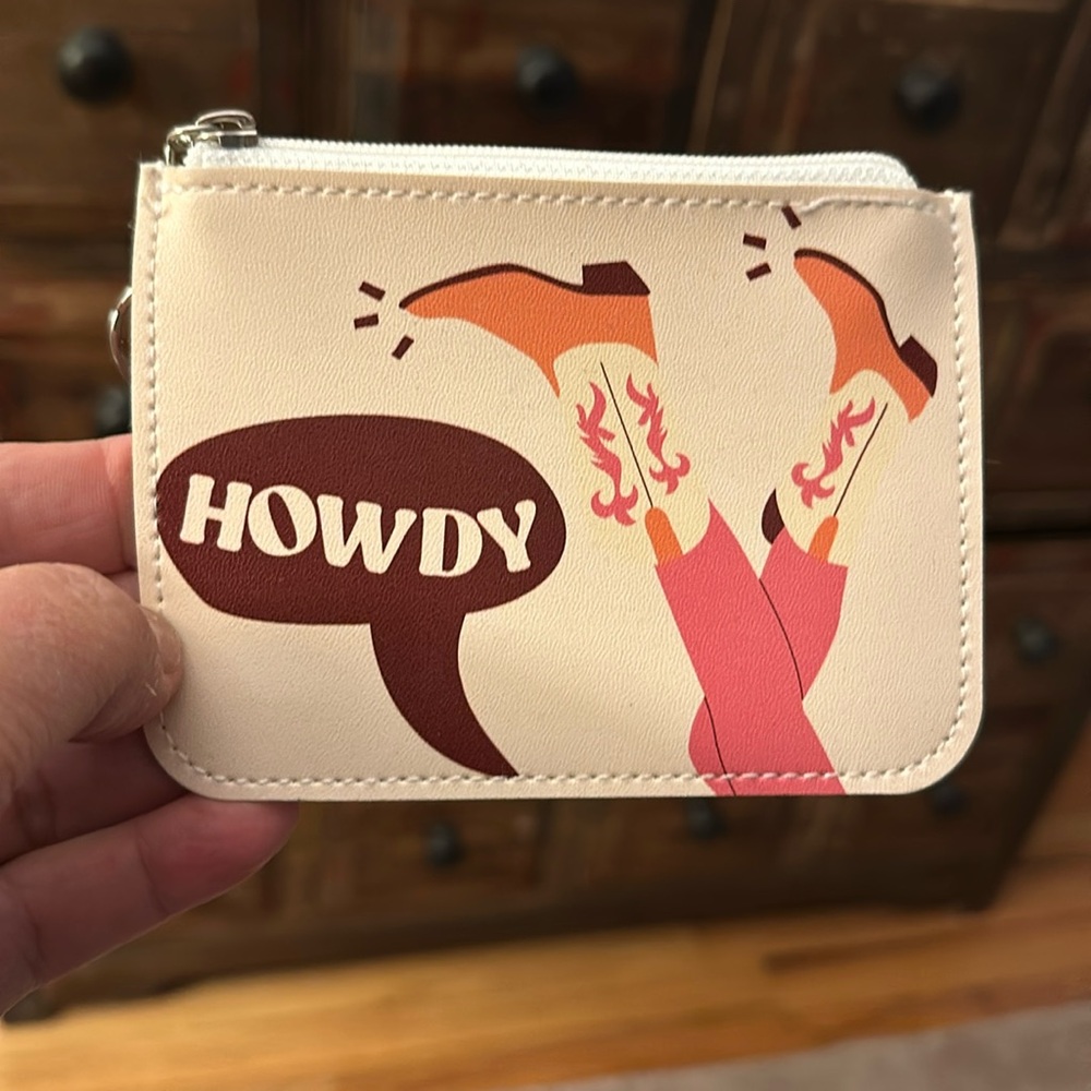 Pocket howdy Coin Purse